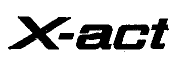 Trademark Logo X-ACT