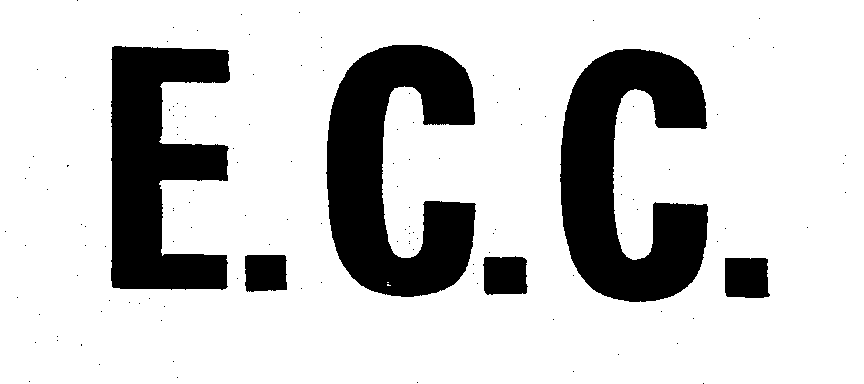 Trademark Logo E.C.C.