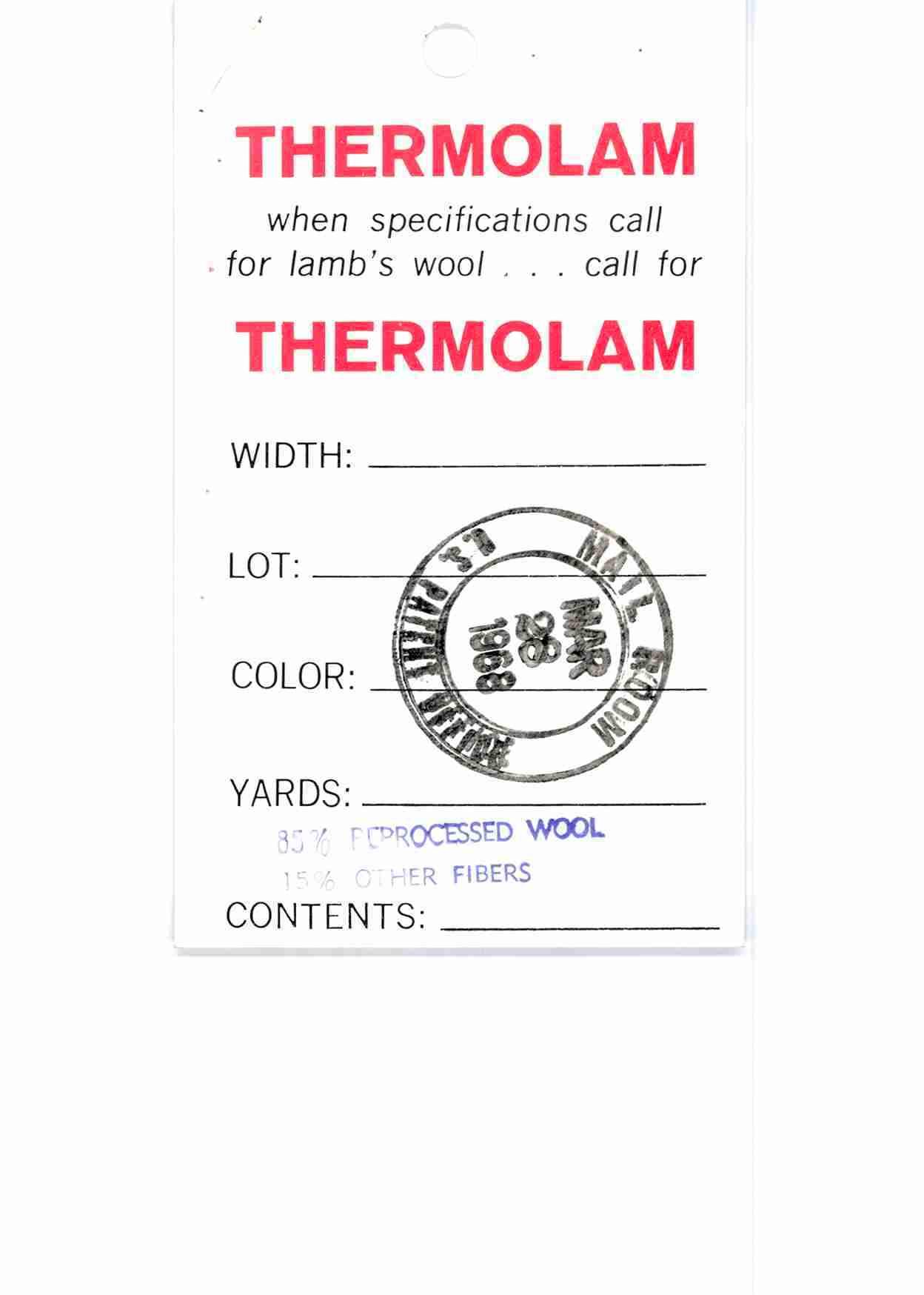  THERMOLAM