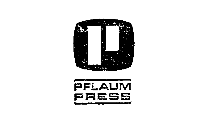 Trademark Logo PFLAUM PRESS P
