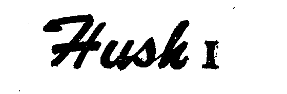 Trademark Logo HUSH I