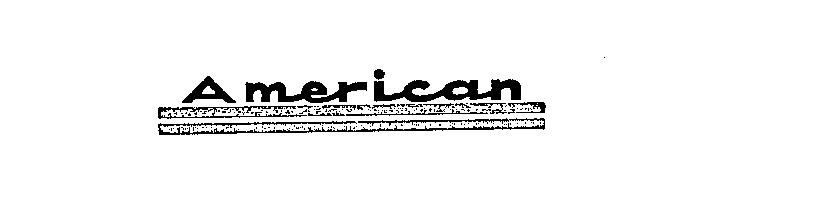 Trademark Logo AMERICAN