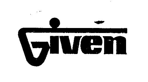 Trademark Logo GIVEN