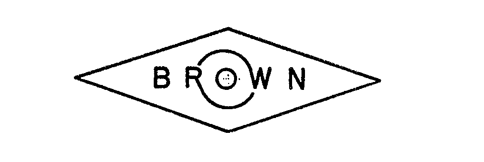 Trademark Logo BROWN
