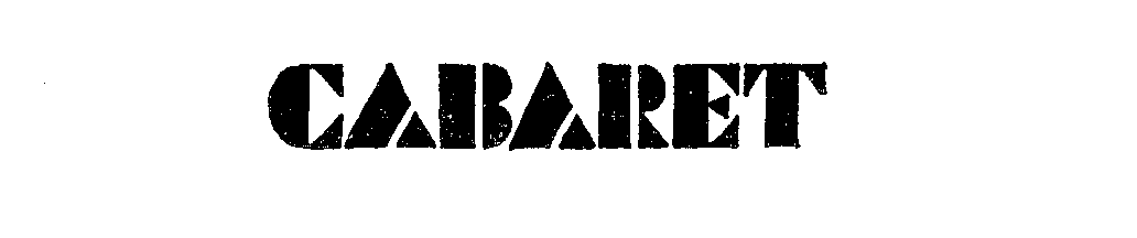 Trademark Logo CABARET