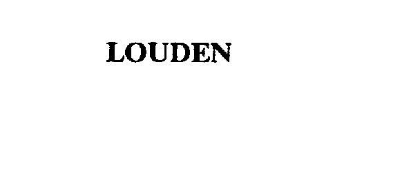 Trademark Logo LOUDEN