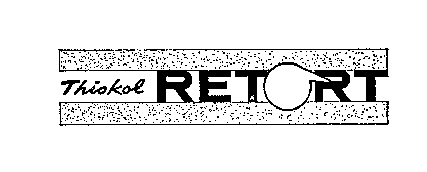 Trademark Logo THIOKOL RETORT