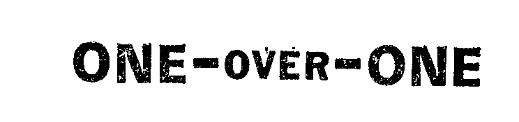 Trademark Logo ONE-OVER-ONE