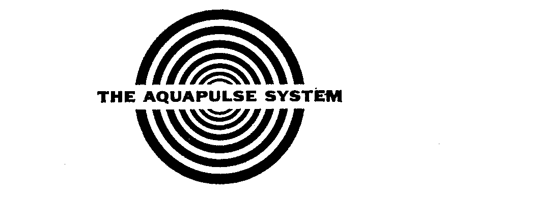  THE AQUAPULSE SYSTEM