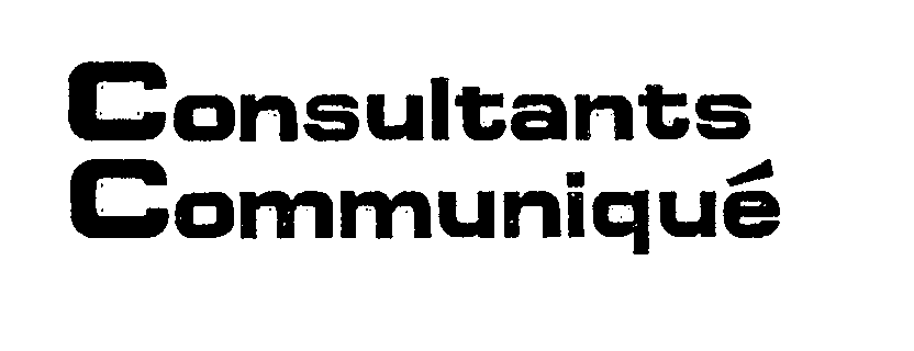 Trademark Logo CONSULTANTS COMMUNIQUE