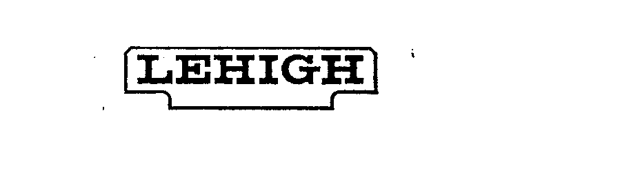 Trademark Logo LEHIGH