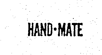 Trademark Logo HAND-MATE