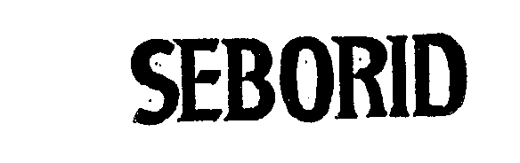 Trademark Logo SEBORID