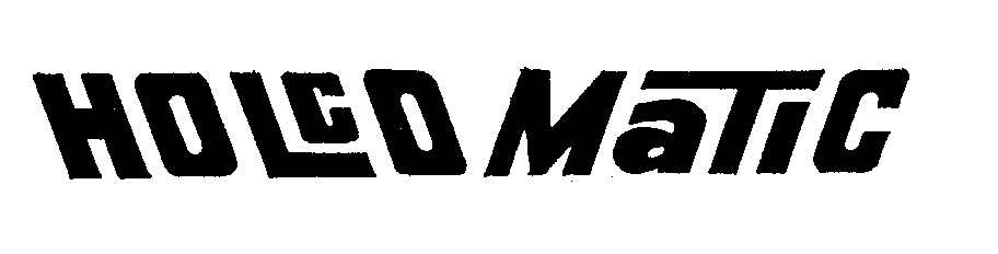 Trademark Logo HOLCO MATIC