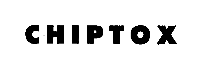 Trademark Logo CHIPTOX