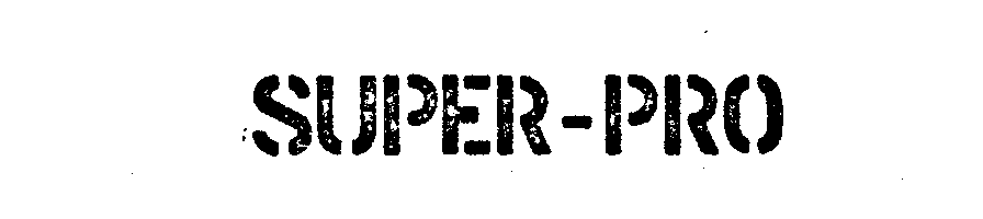 Trademark Logo SUPER-PRO