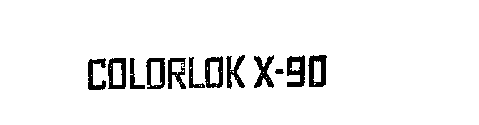  COLORLOK X-90