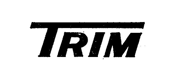 Trademark Logo TRIM