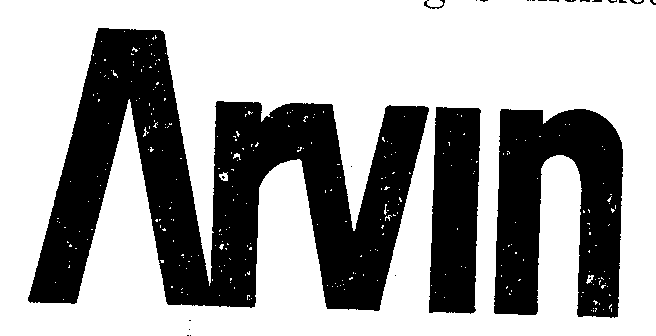 Trademark Logo ARVIN