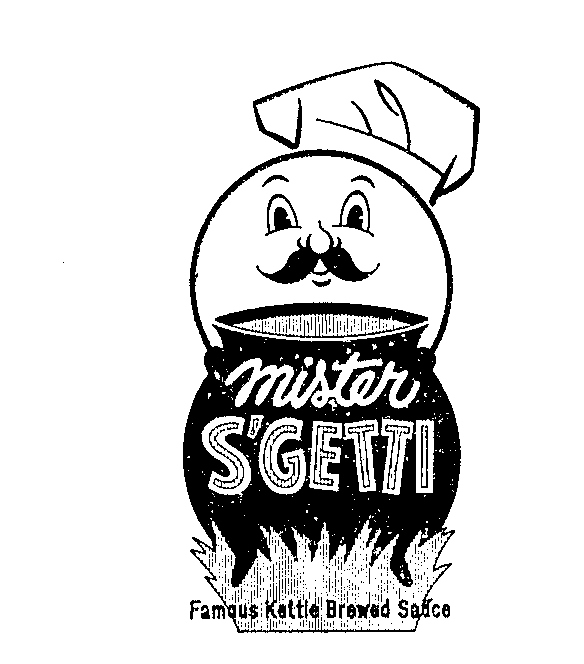 Trademark Logo MISTER S'GETTI FAMOUS KETTLE BREWED SAUCE