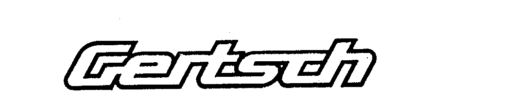 Trademark Logo GERTSCH