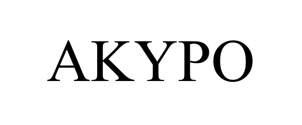 Trademark Logo AKYPO