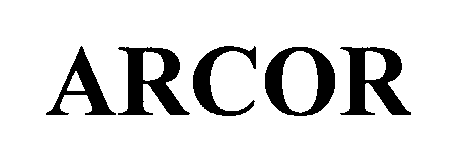 Trademark Logo ARCOR