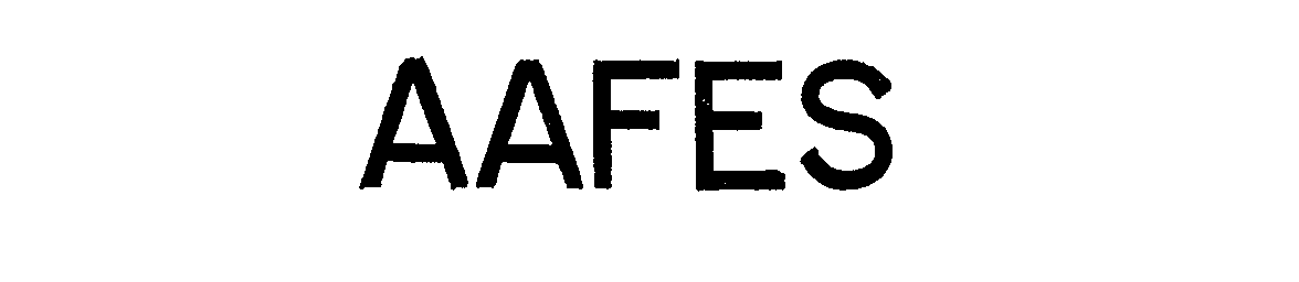 Trademark Logo AAFES