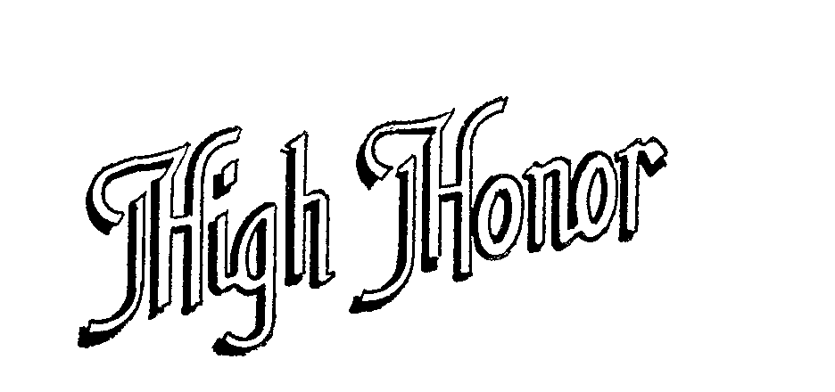 Trademark Logo HIGH HONOR