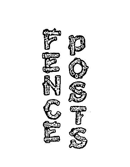 Trademark Logo FENCE POSTS