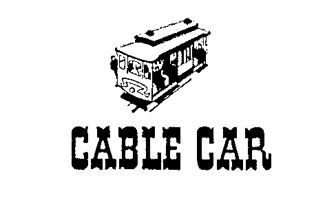 Trademark Logo CABLE CAR