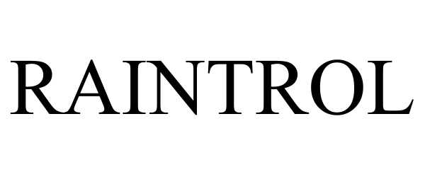 Trademark Logo RAINTROL