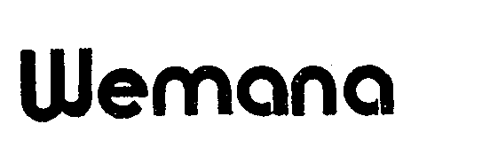 Trademark Logo WEMANA