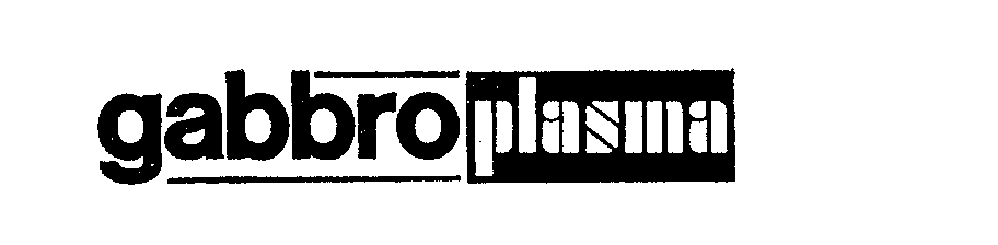 Trademark Logo GABBROPLASMA