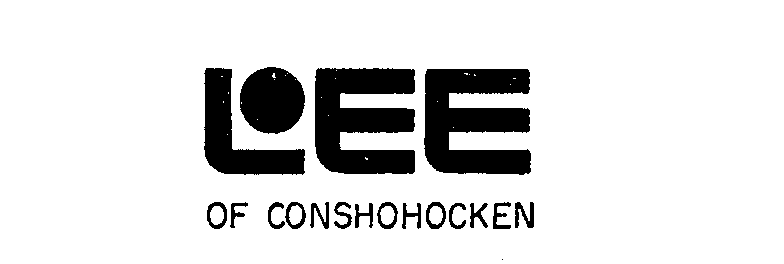 LEE OF CONSHOHOCKEN - LEE TIRE & RUBBER COMPANY Trademark Registration