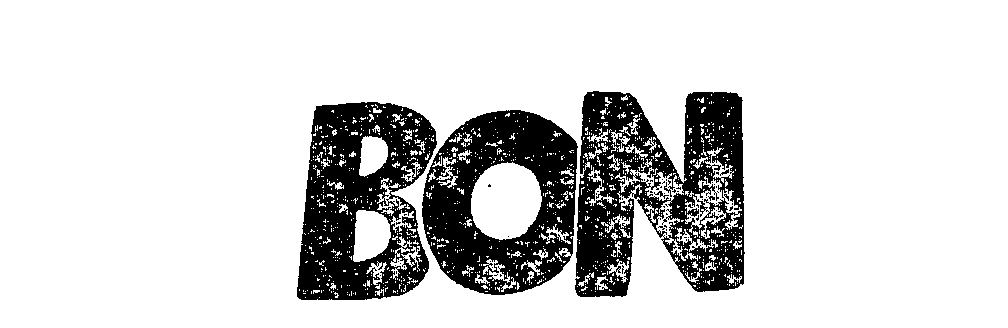 Trademark Logo BON