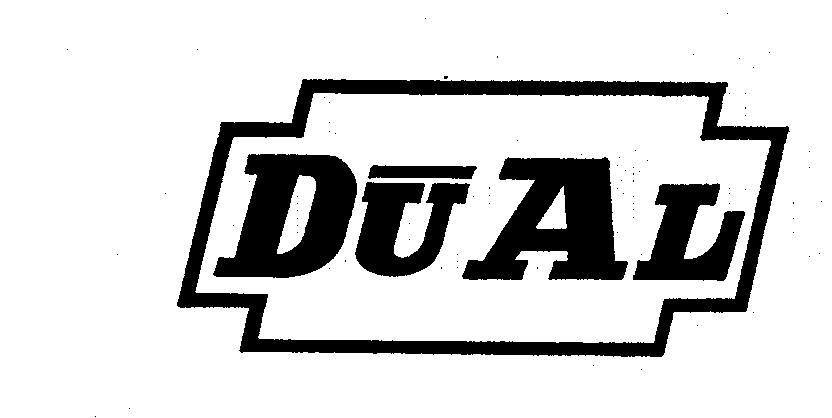 Trademark Logo DUAL