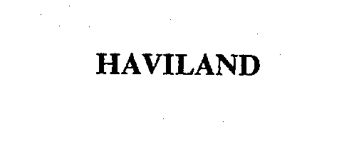 Trademark Logo HAVILAND