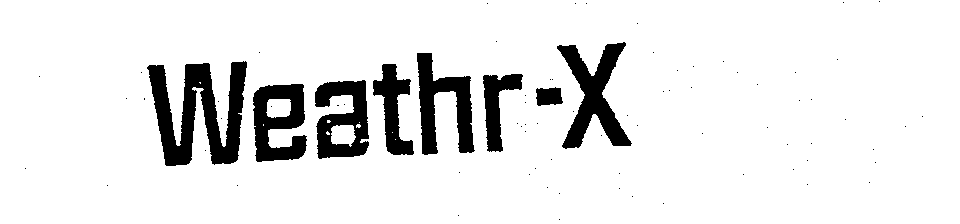  WEATHR-X