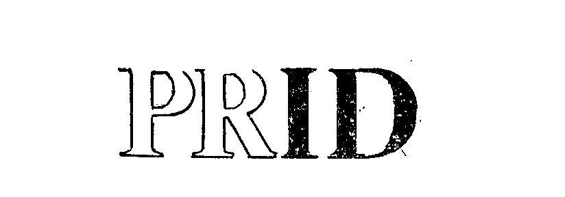 Trademark Logo PRID