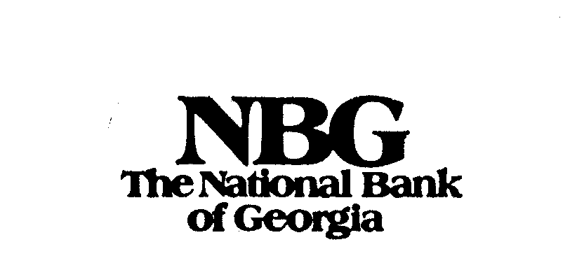 Trademark Logo NBG THE NATIONAL BANK OF GEORGIA