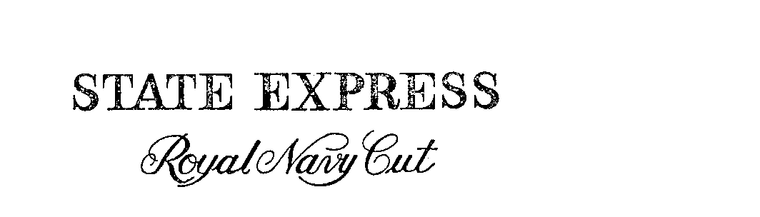 Trademark Logo STATE EXPRESS ROYAL NAVY CUT