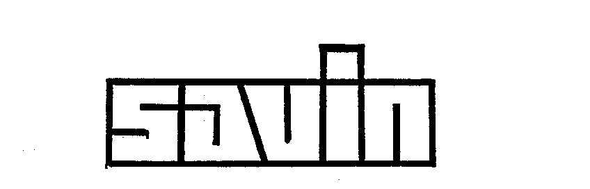 Trademark Logo SAVIN