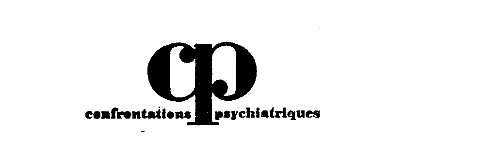 Trademark Logo CONFRONTATIONS CP PSYCHIATRIQUES