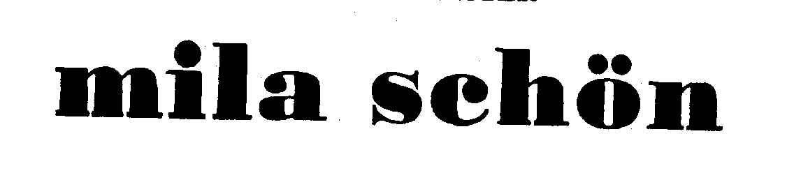 Trademark Logo MILA SCHON