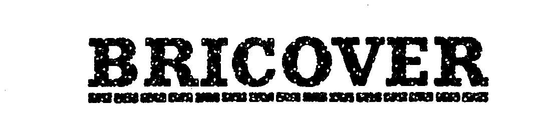 Trademark Logo BRICOVER