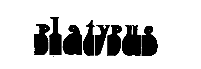 Trademark Logo PLATYPUS