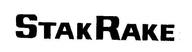 Trademark Logo STAKRAKE