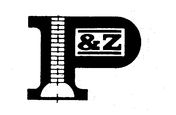 Trademark Logo P & Z
