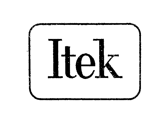 Trademark Logo ITEK